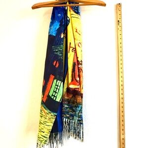 NYC MOMA Colorful Art-Inspired Scarf